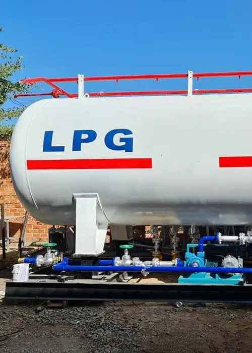 Laster og losset LPG